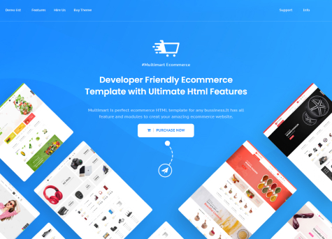 Multimart - eCommerce  Template